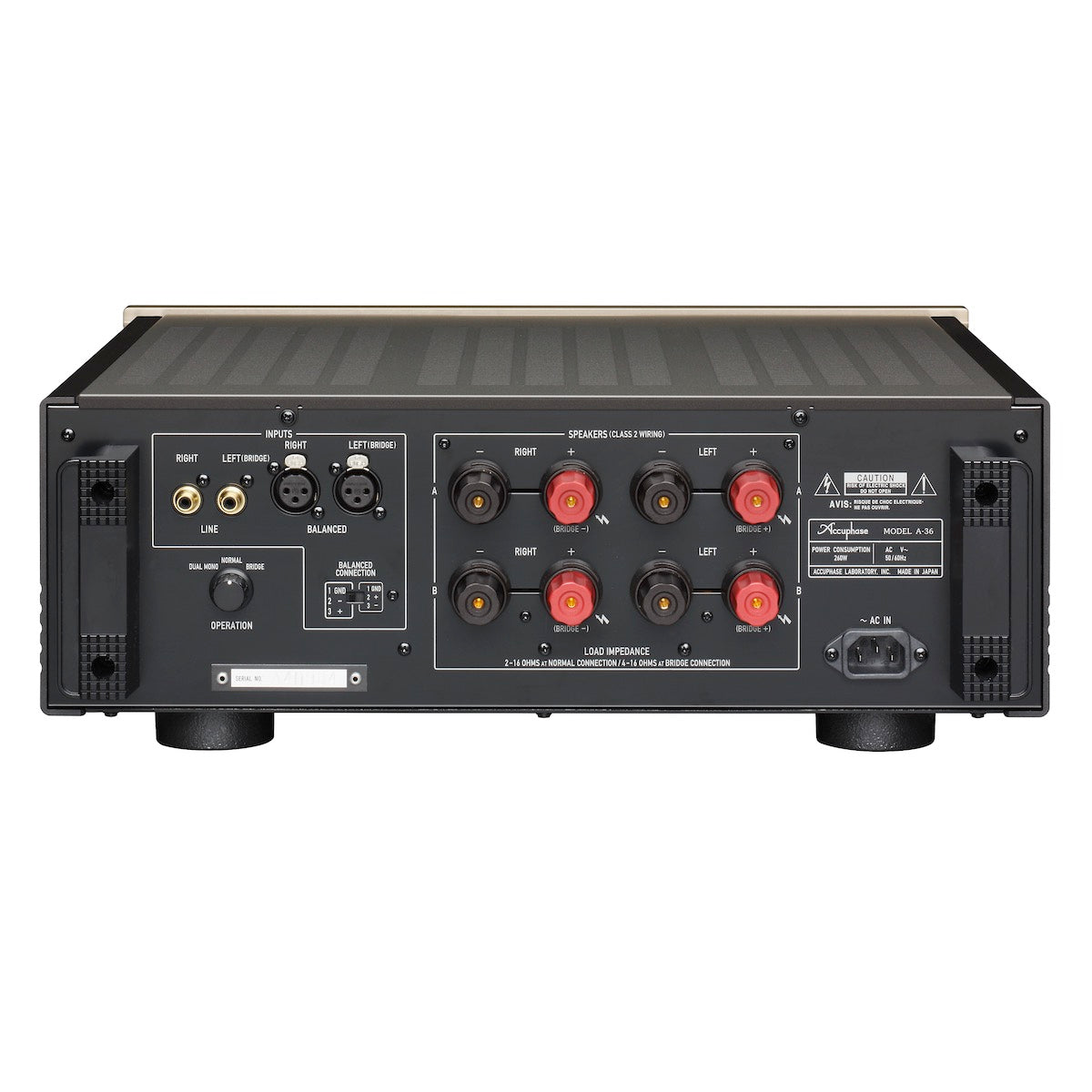 Accuphase A-36- Stereo Power Amplifier - AVStore
