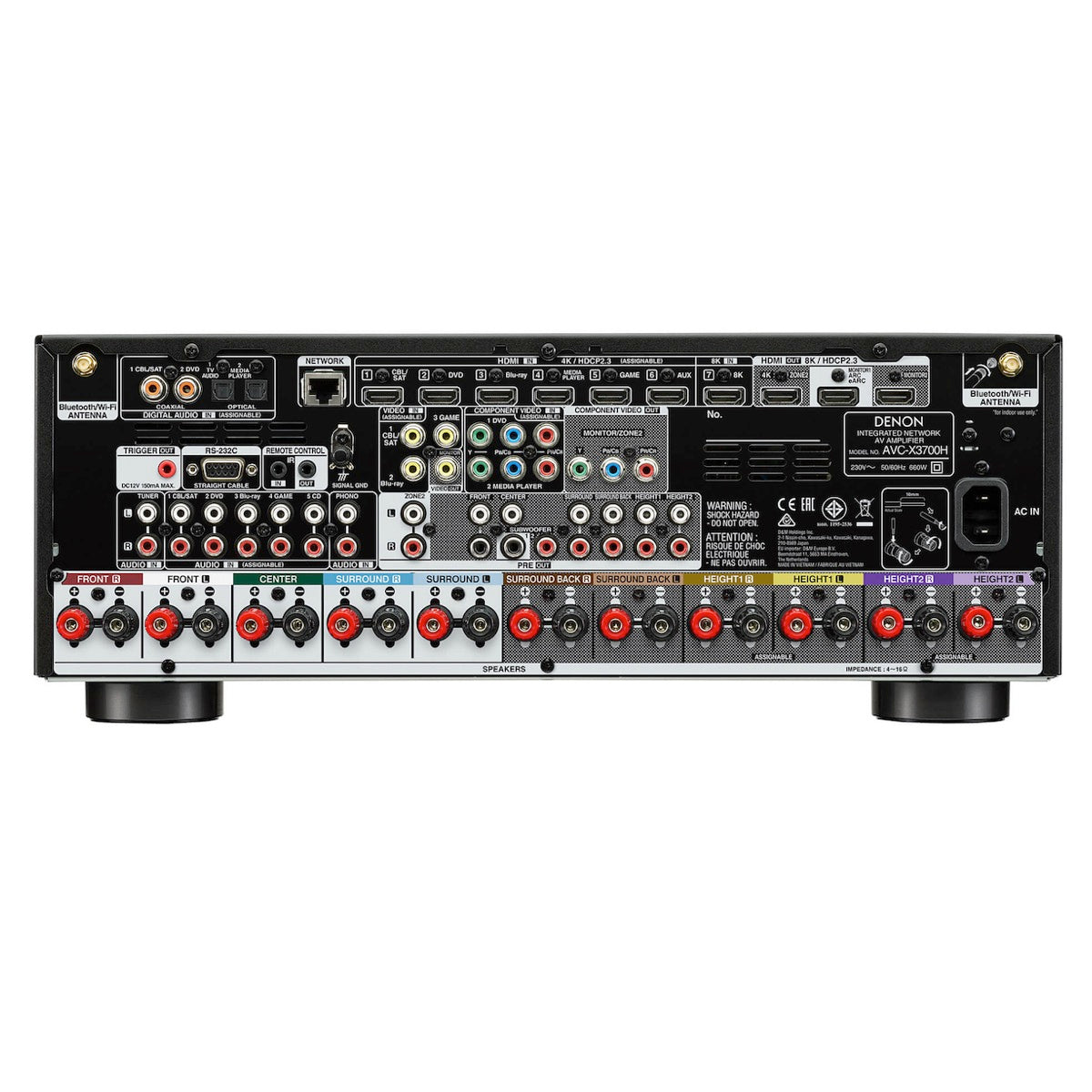 Denon AVC-X3700H - 9.2 Channel AV Receiver - AVStore
