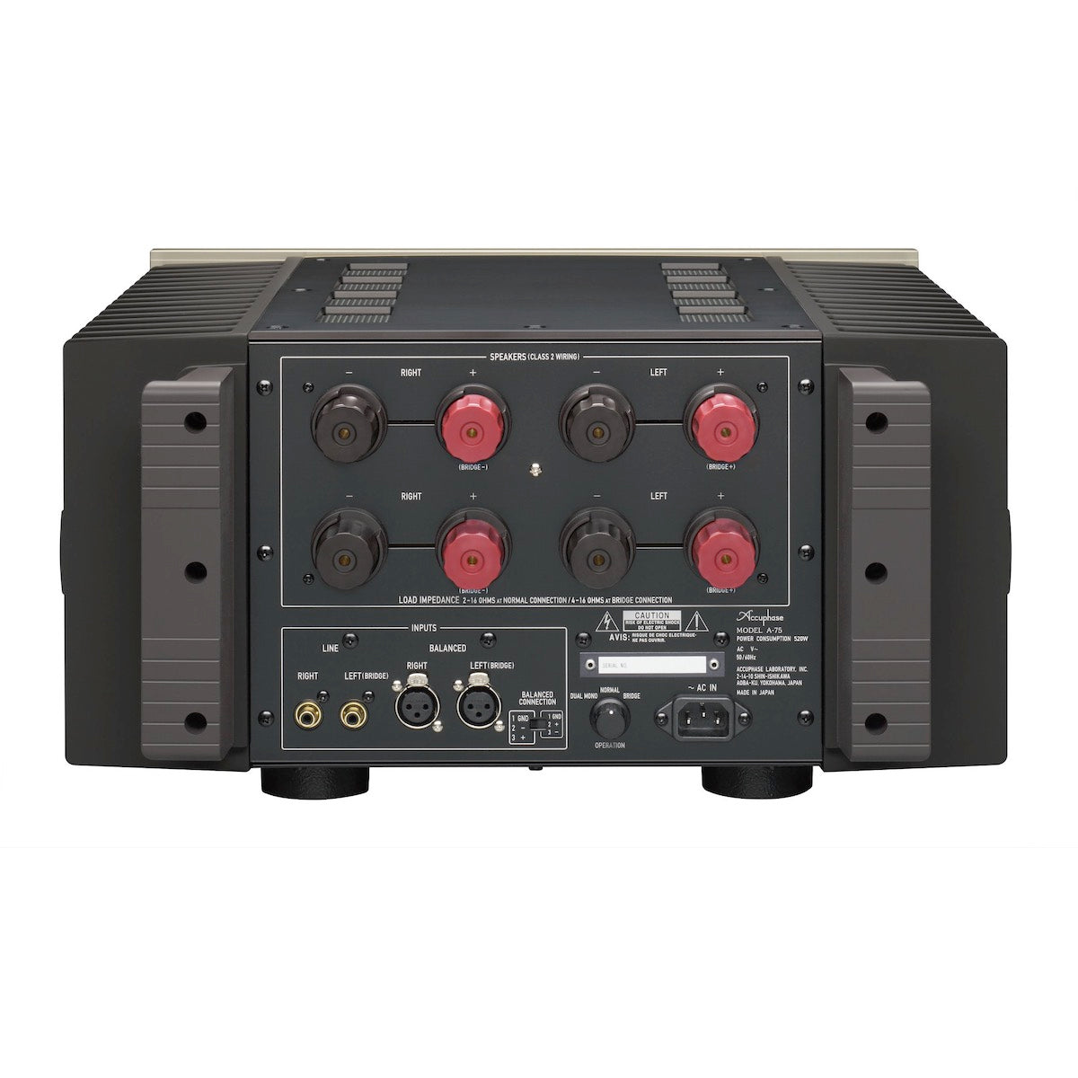 Accuphase A-75 - Stereo Power Amplifier - AVStore