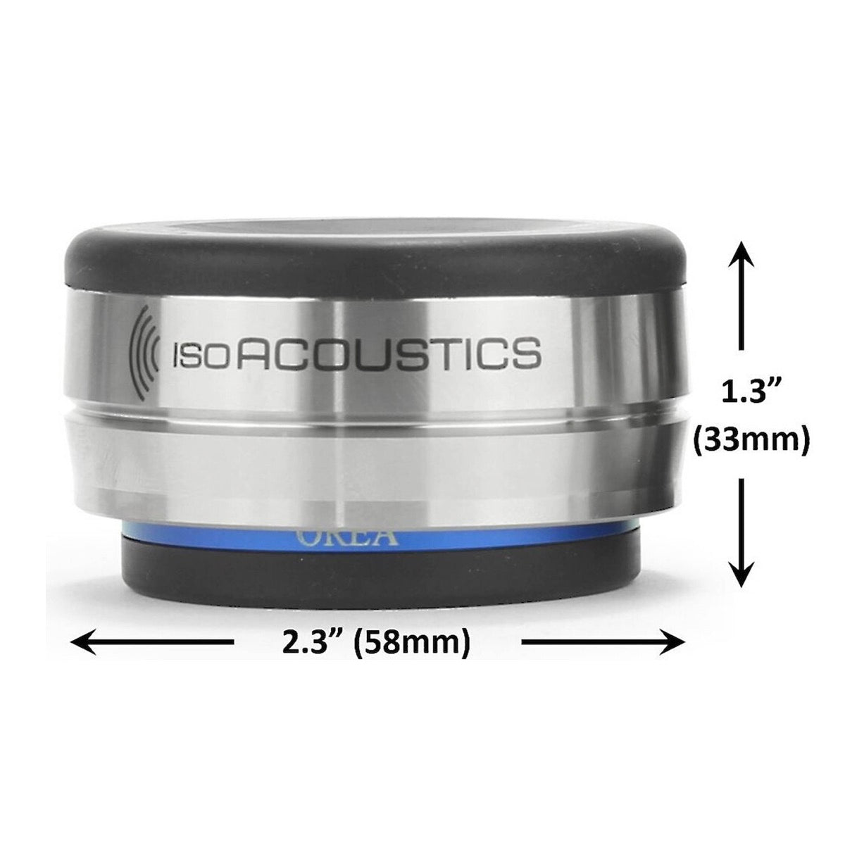 IsoAcoustics OREA Indigo - Isolator for Audio Equipment - Single Piece - AVStore