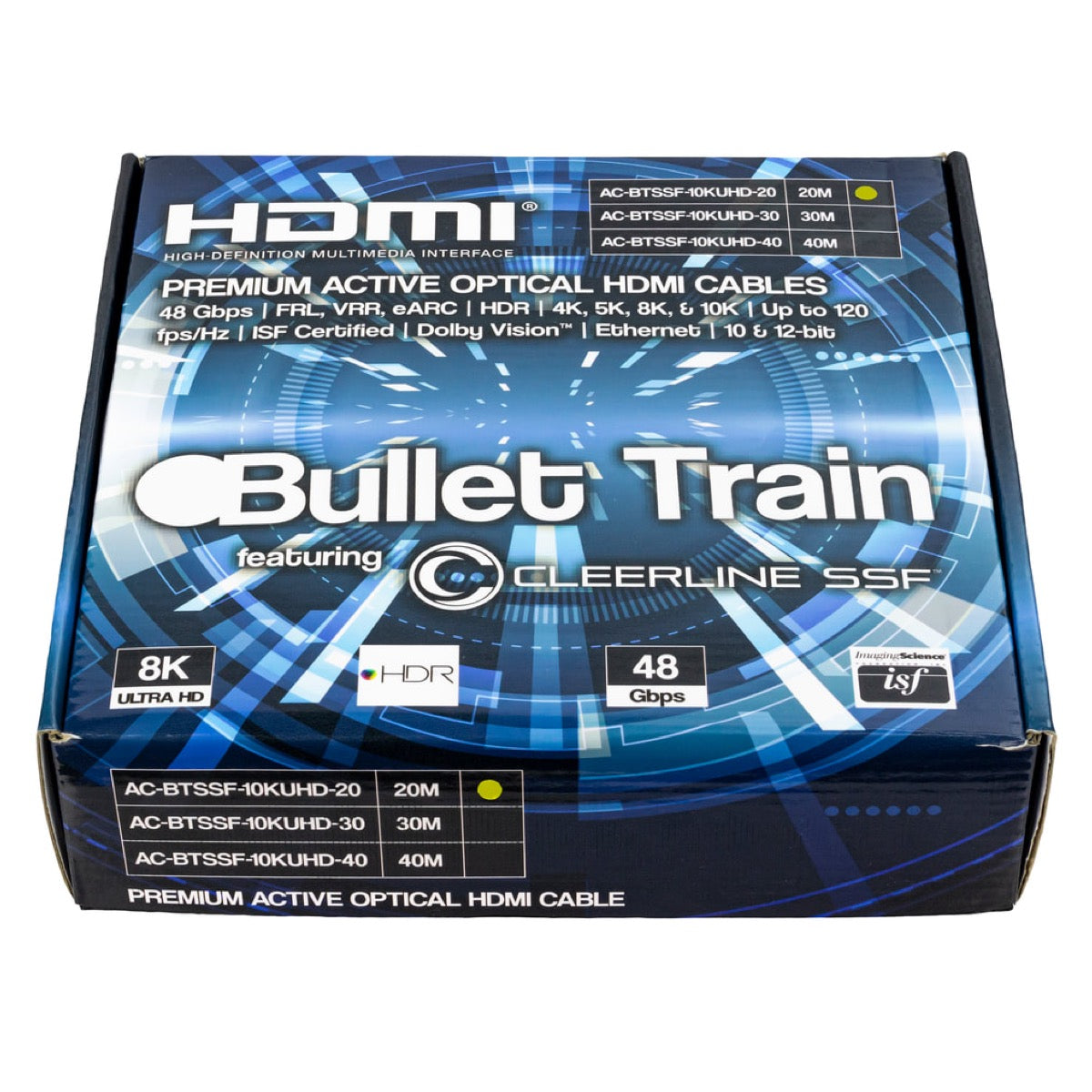Bullet Train 10K 48 Gbps AOC HDMI Cable - AVStore