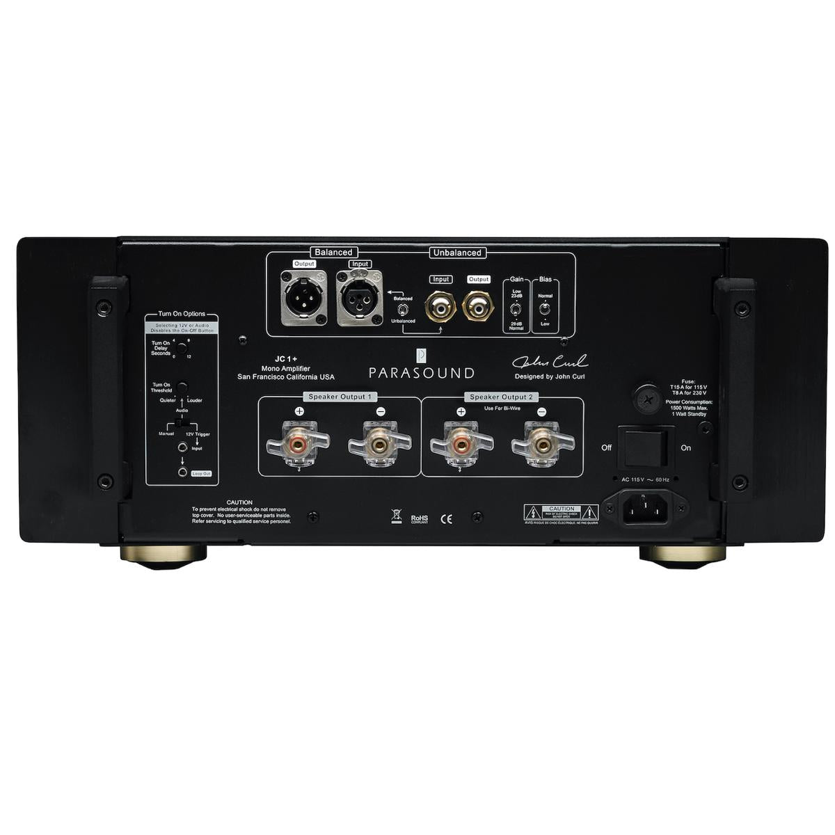 Parasound Halo JC 1+ Mono Power Amplifier - AVStore