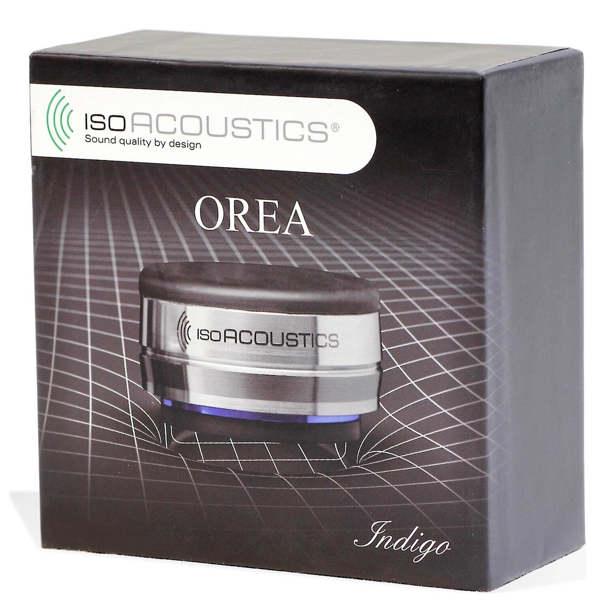 IsoAcoustics OREA Indigo - Isolator for Audio Equipment - Single Piece - AVStore