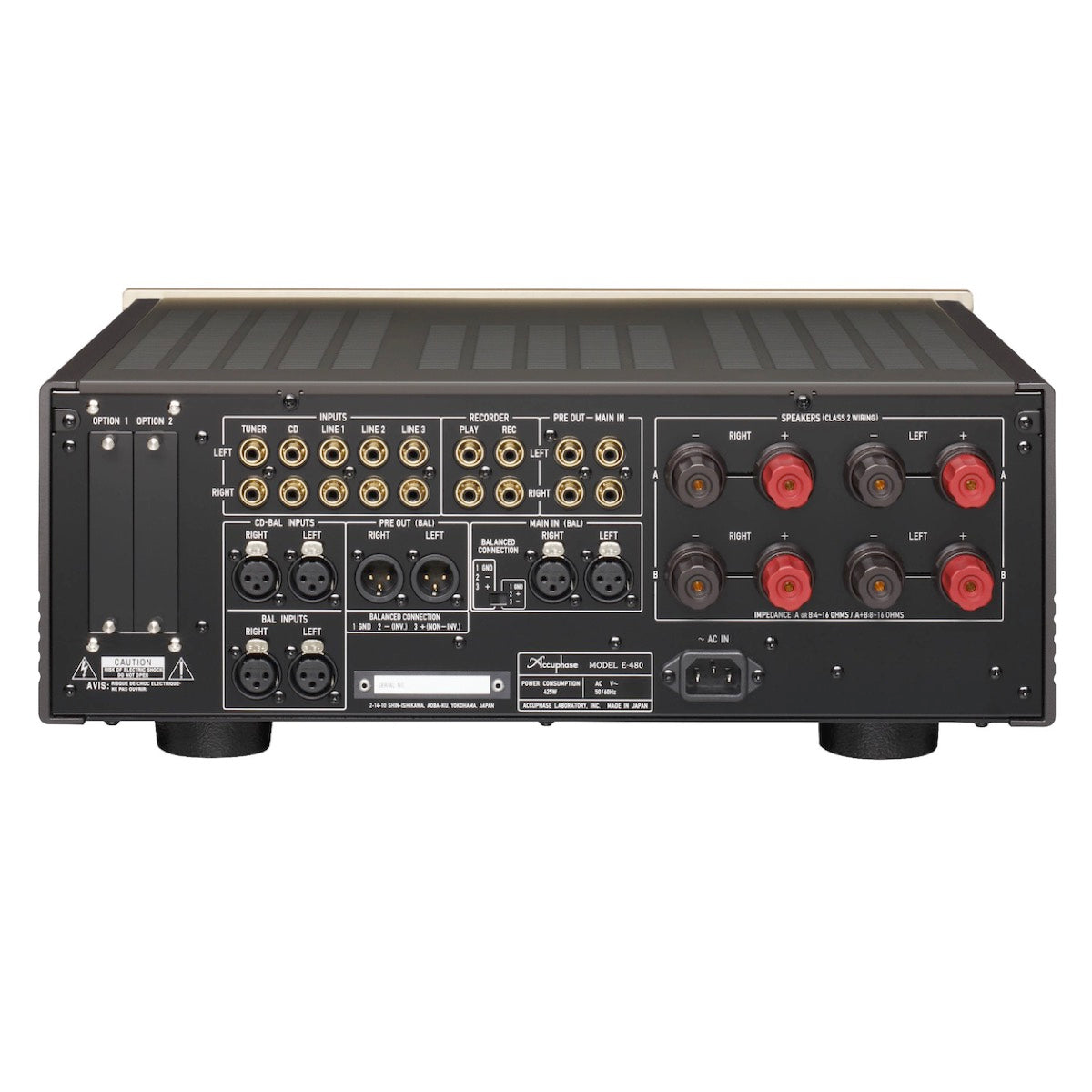 Accuphase E-480 - Integrated Stereo Amplifier - AVStore
