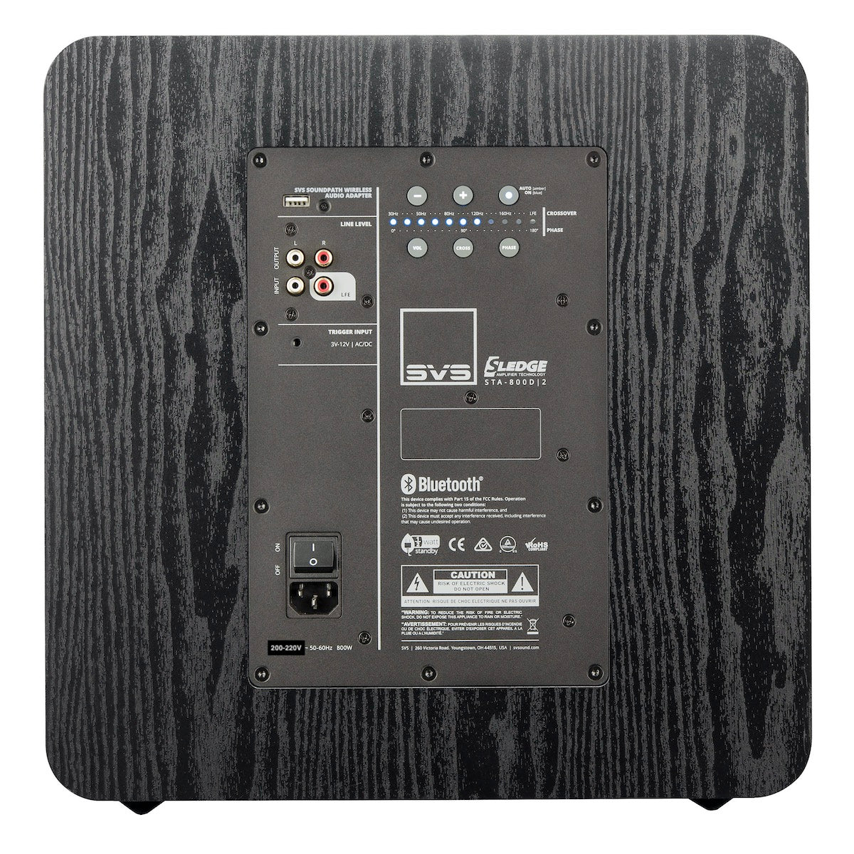 SVS Sound SB-3000 - Subwoofer - Black Ash - AVStore