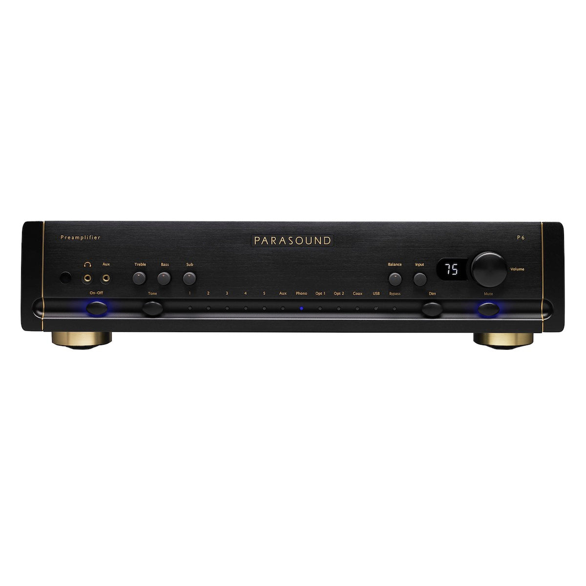 Parasound Halo P6 - 2.1 Channel Preamplifier & DAC Halo - AVStore