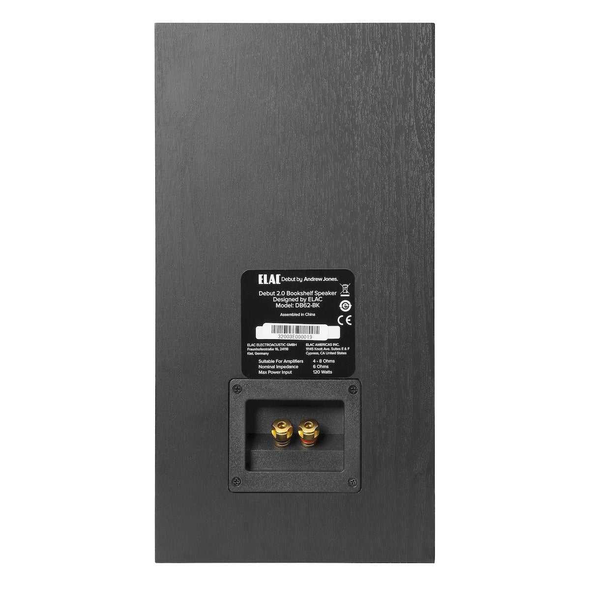 ELAC Debut 2.0 B6.2 - Bookshelf Speaker - Pair - AVStore