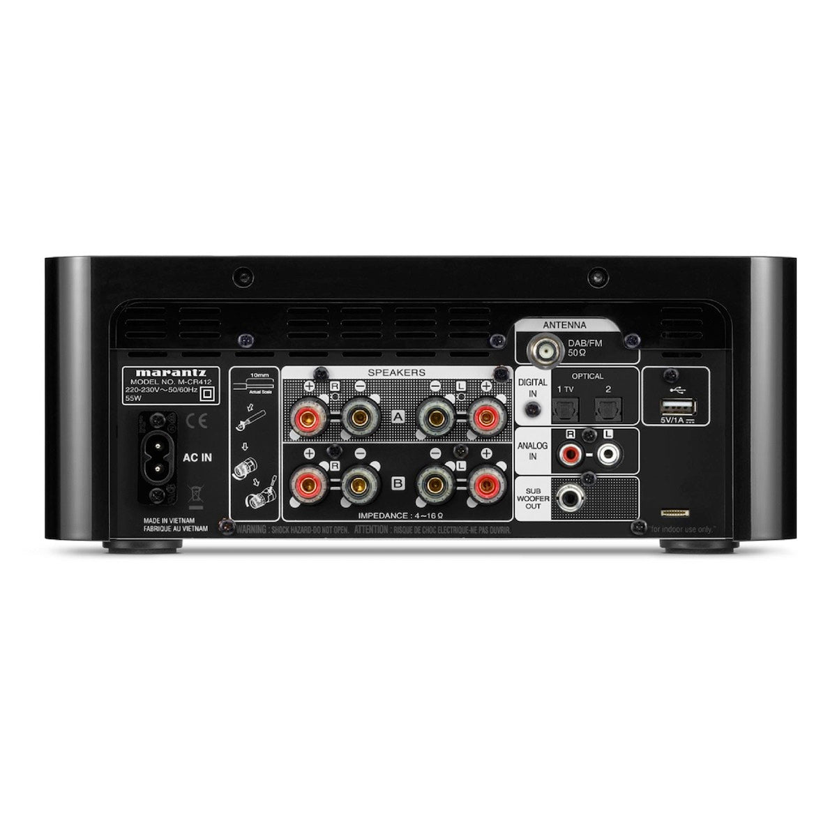 Marantz Melody M-CR412 - Bluetooth CD Receiver - AVStore