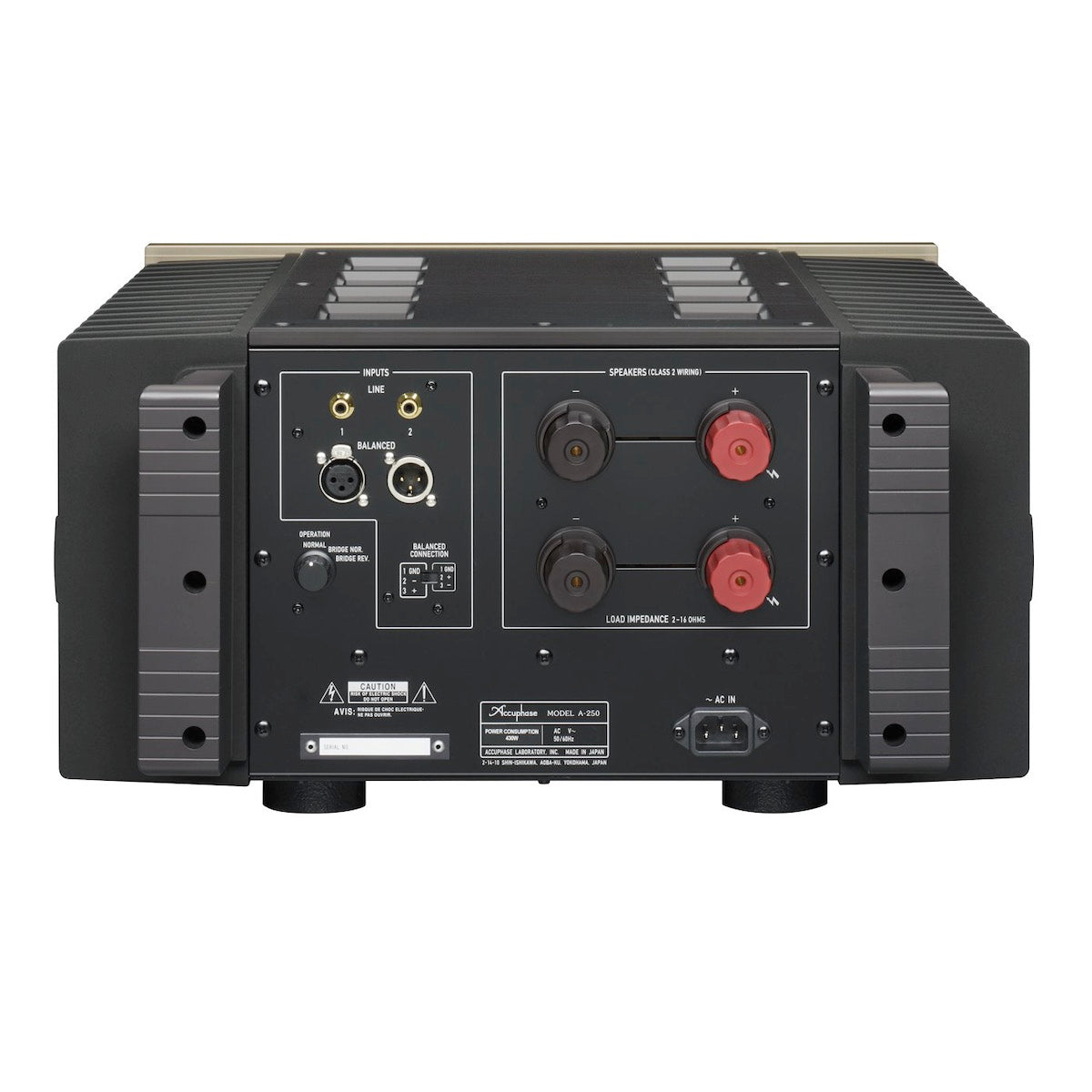 Accuphase A-250 - Monophonic Power Amplifier - AVStore
