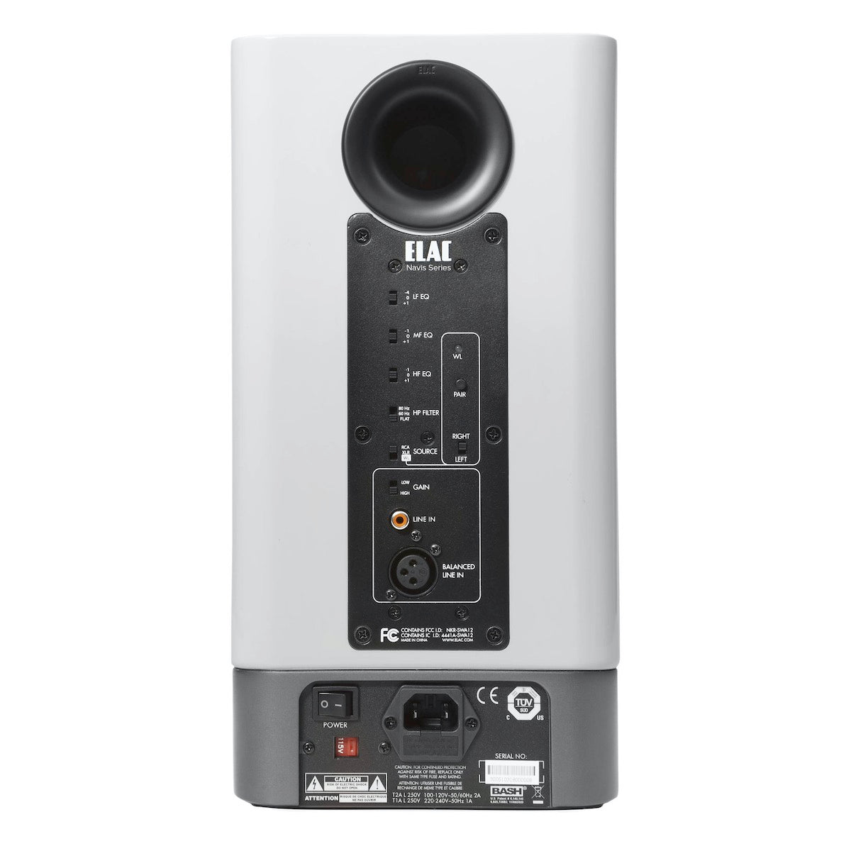 ELAC Navis ARB-51 - Active Bookshelf Speaker - AVStore
