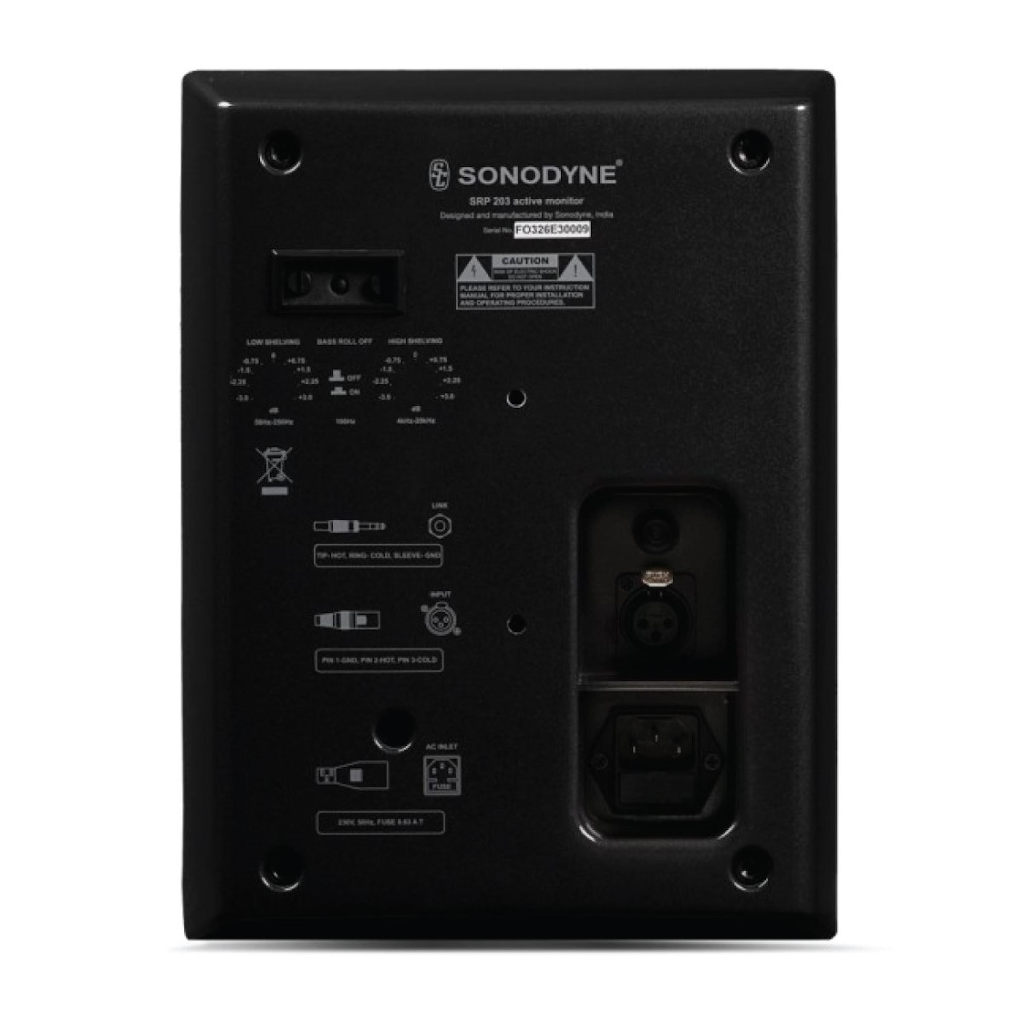 Sonodyne SRP 203 - Active Bookshelf Speaker - Pair - AVStore