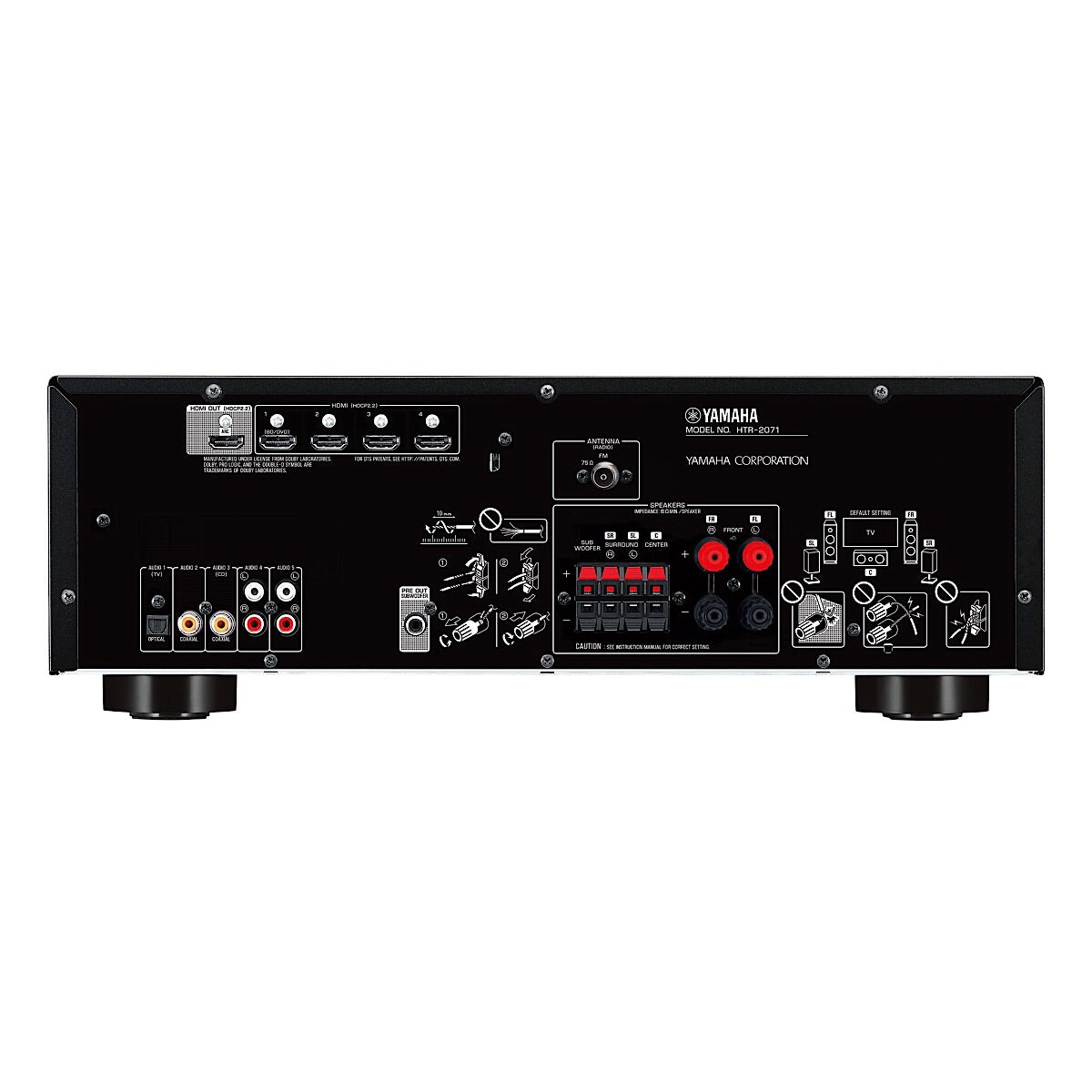 Yamaha YHT-1840 - Home Theatre System - AVStore