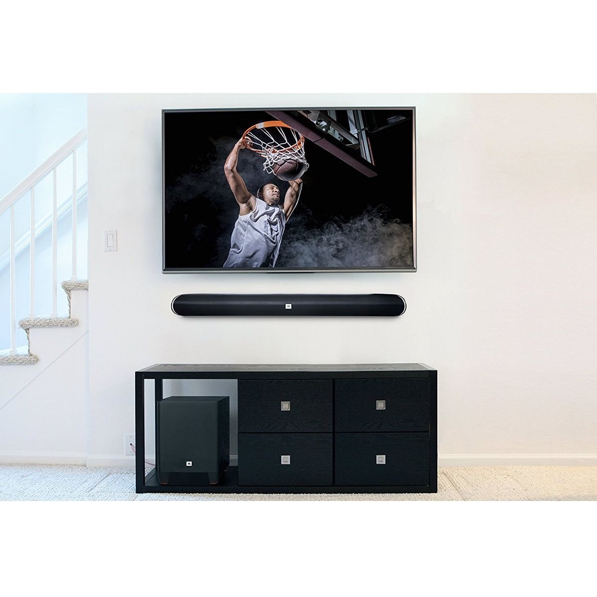 JBL Cinema SB-250 Wireless Bluetooth Soundbar and Subwoofer, JBL, Soundbar - AVStore.in