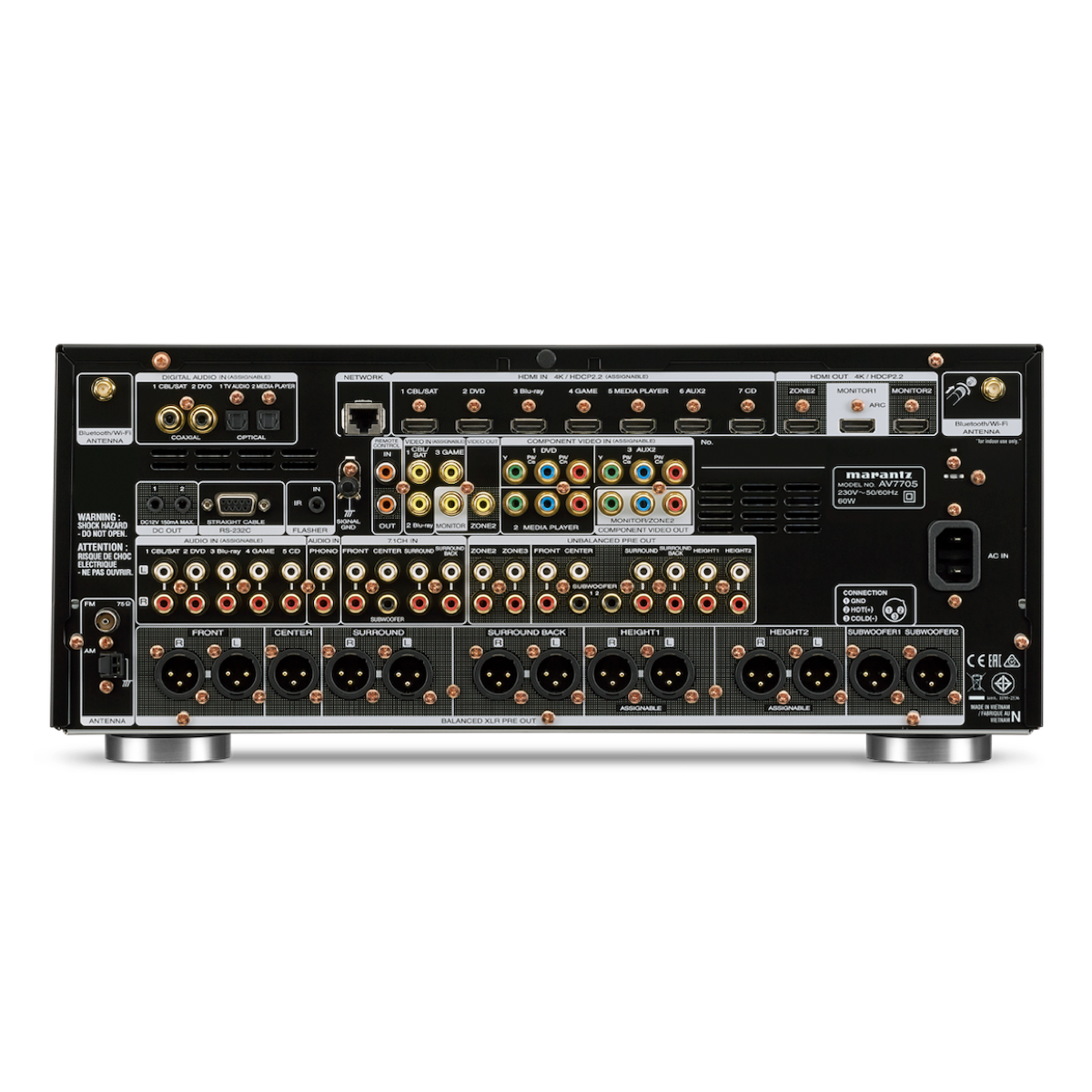 Marantz AV7705 - 11.2 Channel Pre-Amplifier - AVStore