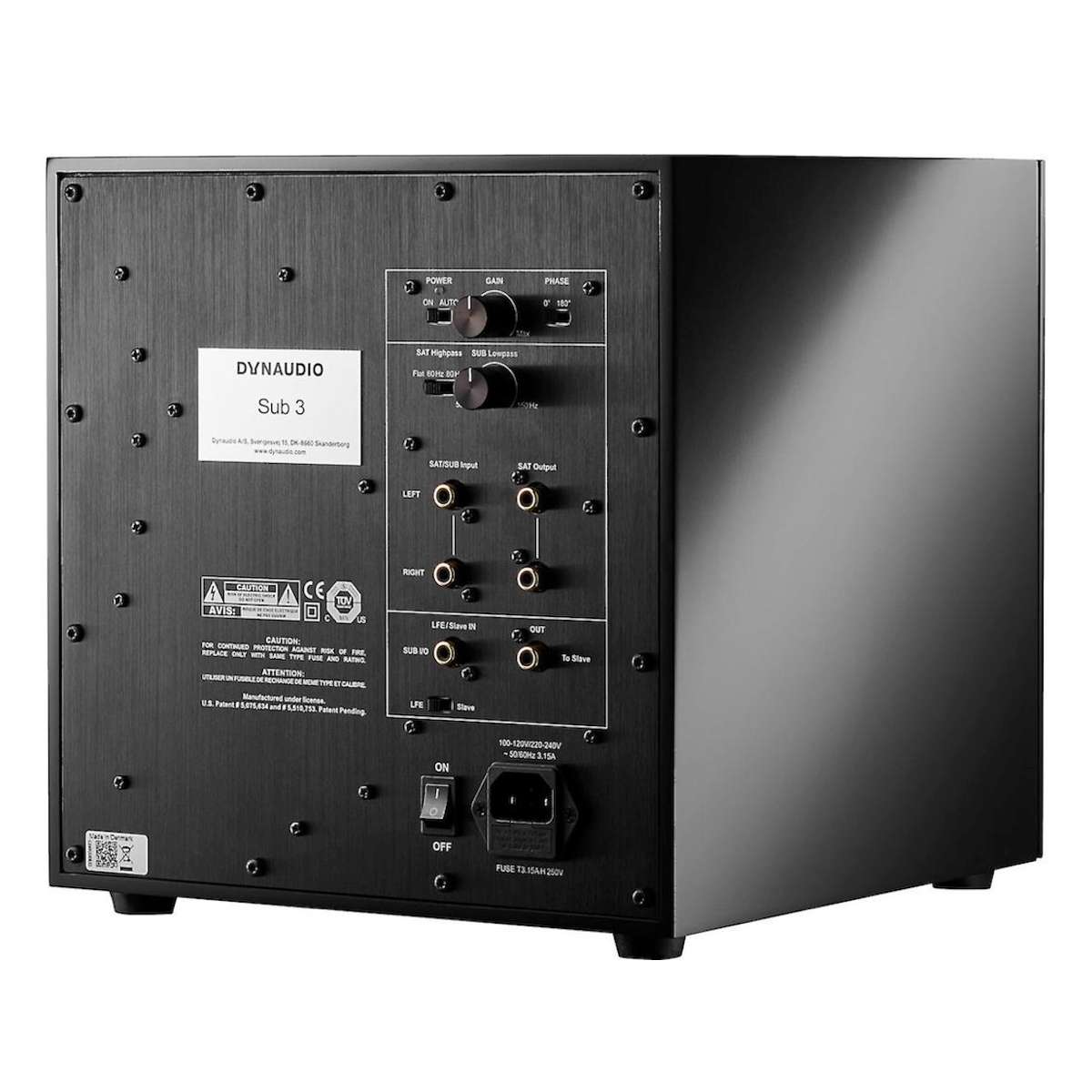 Dynaudio Sub 3 - Compact Active Subwoofer - AVStore