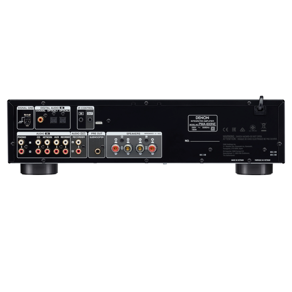 Denon PMA-600NE - Integrated Stereo Amplifier - AVStore