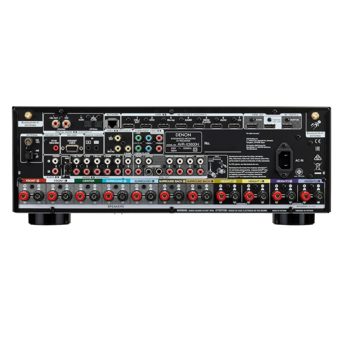 Denon AVR-X3600H - 9.2 Channel AV Receiver - AVStore