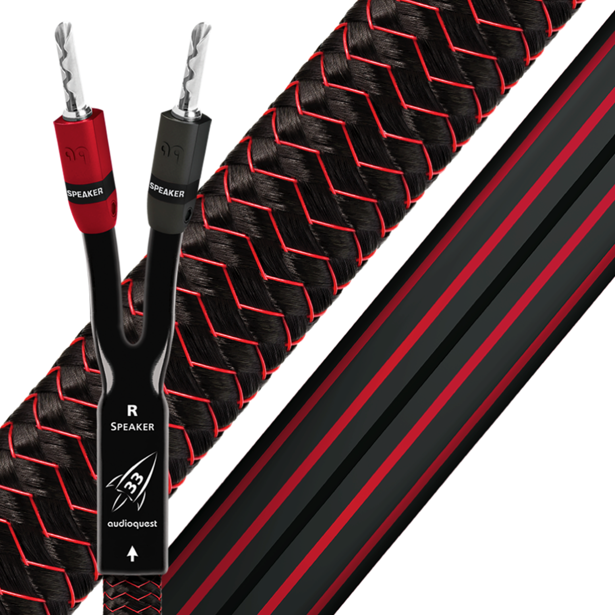 AudioQuest Rocket 33 Speaker Cable - Pair - AVStore