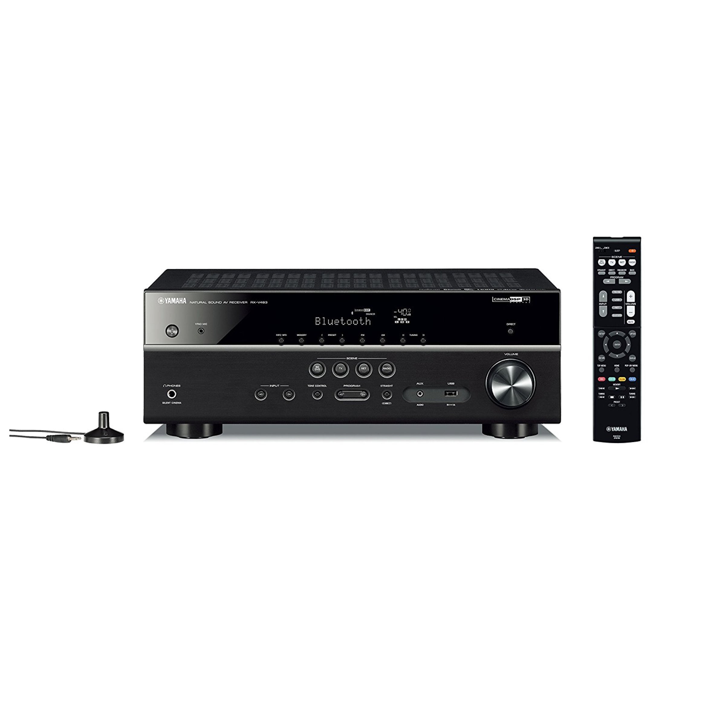 Yamaha RX-V483 (5.1-Channel 4K Ultra HD AV Receiver) - AVStore