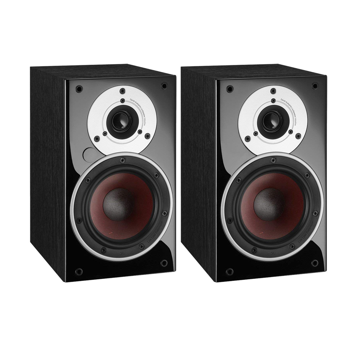 Dali Zensor 1 AX (Active Bookshelf Speaker | Black Ash- Vinyl | Pair) - AVStore