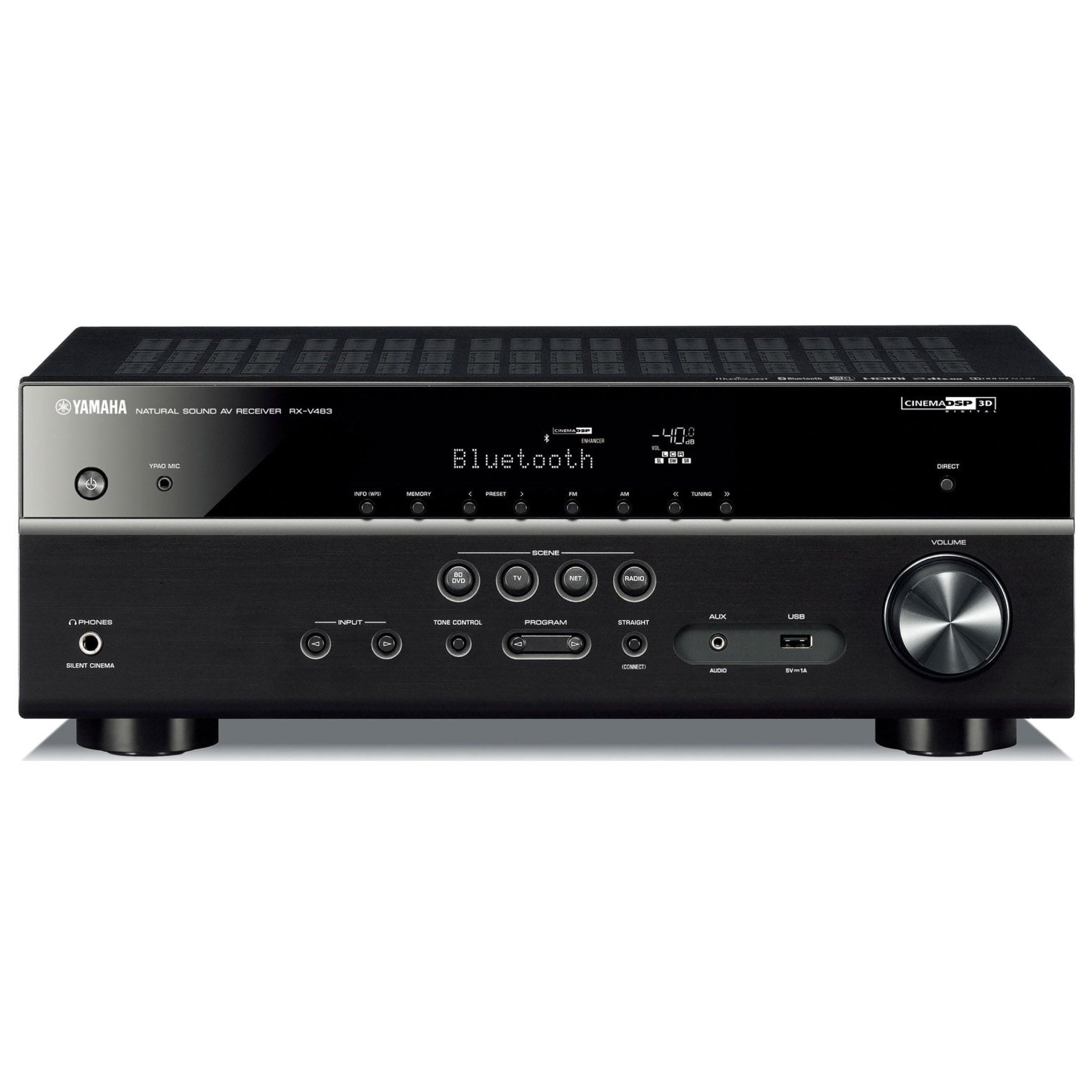 Yamaha RX-V483 (5.1-Channel 4K Ultra HD AV Receiver) - AVStore