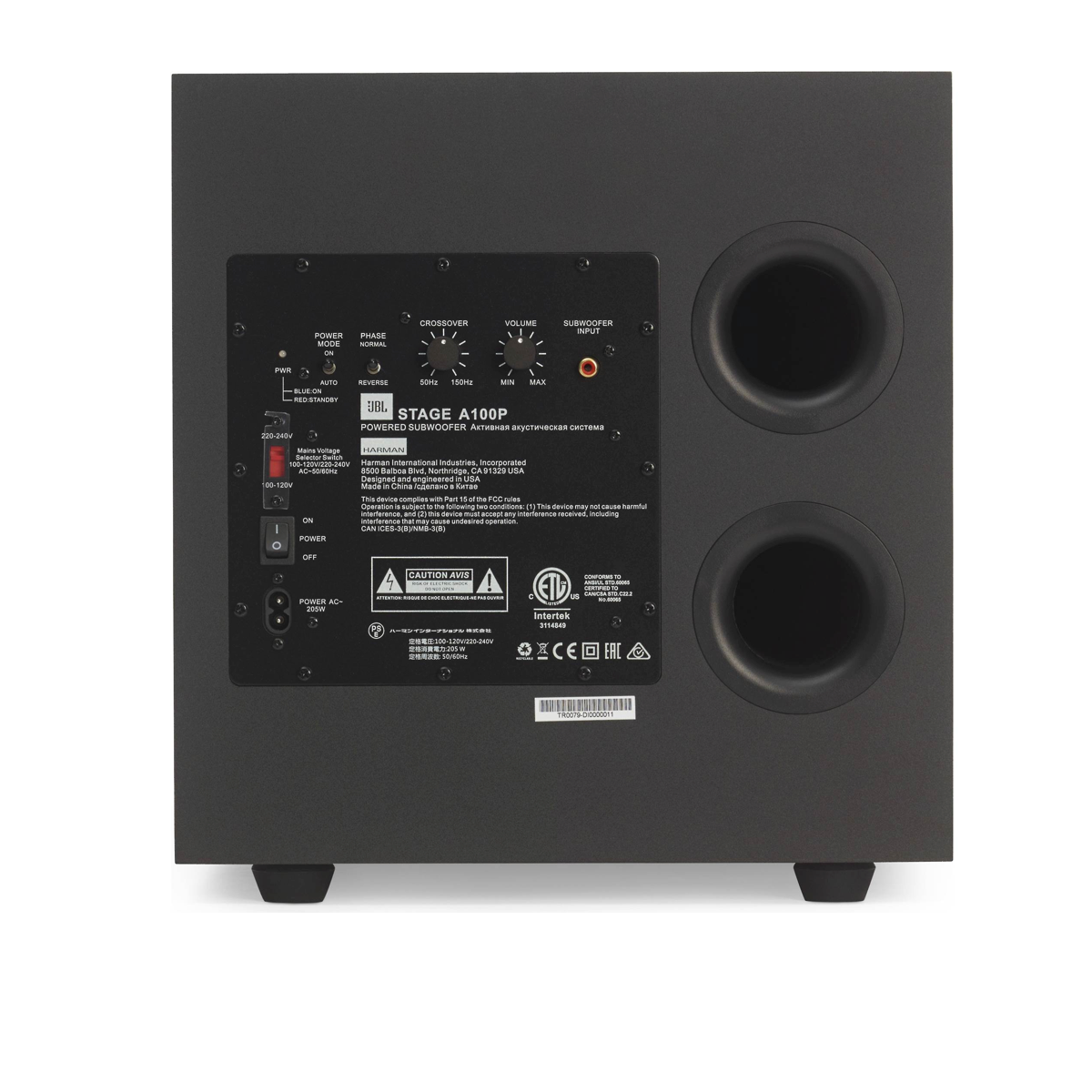 JBL Stage A100P - Subwoofer - AVStore