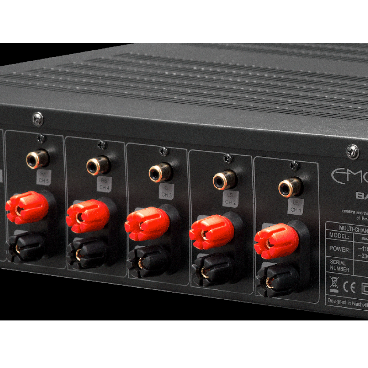 Emotiva A-500 - Five Chanel Power Amplifier - AVStore