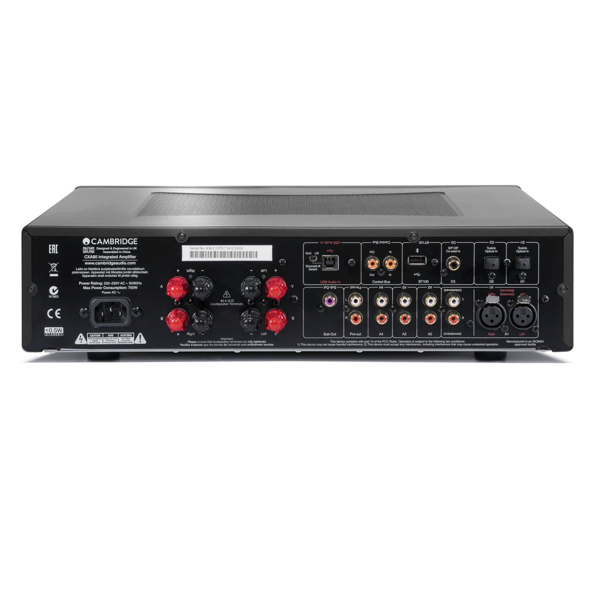 Cambridge Audio CXA80 - 80W Integrated Amplifier - AVStore