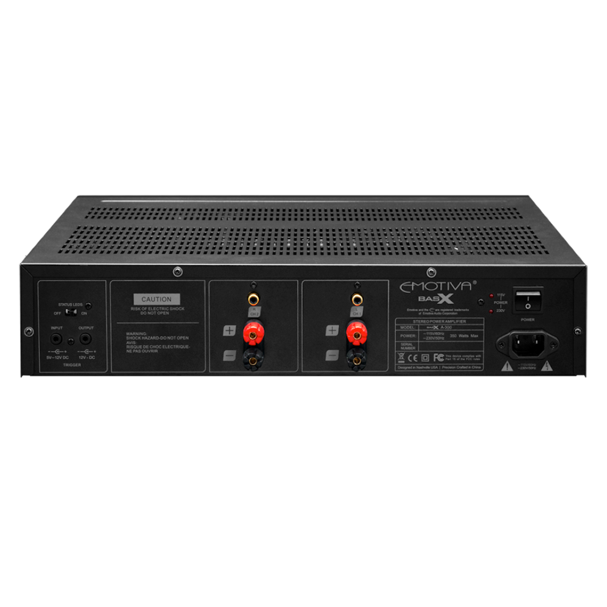 Emotiva A-300 - Stereo Power Amplifier - AVStore