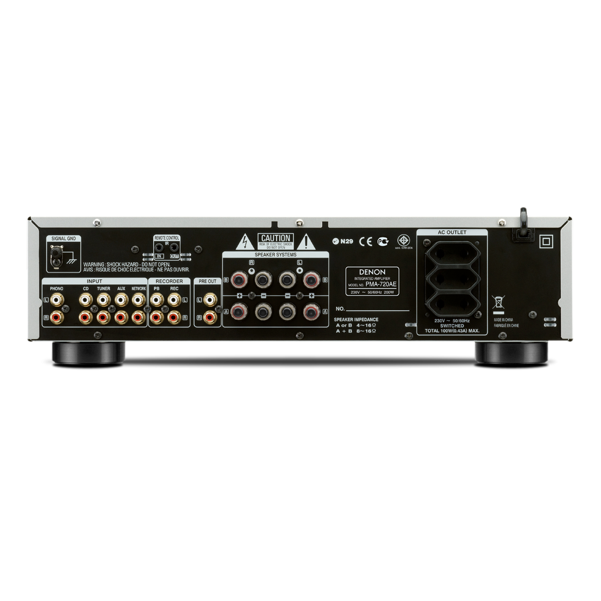 Denon PMA-720AE - Integrated Amplifier - AVStore
