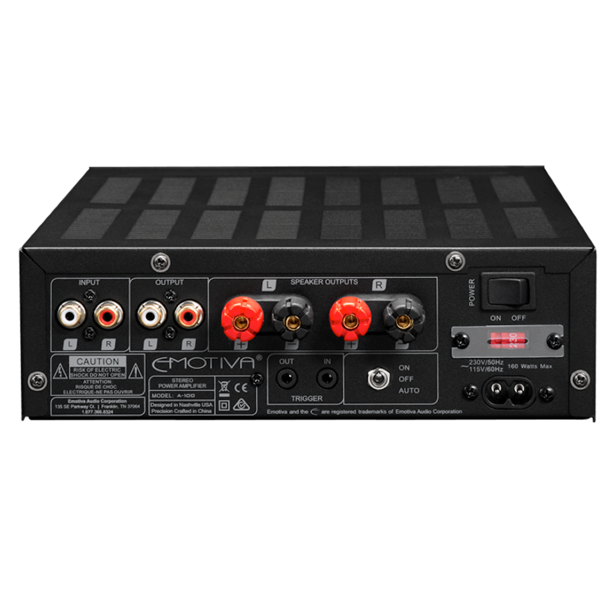 Emotiva A-100 - Stereo Amplifier - AVStore
