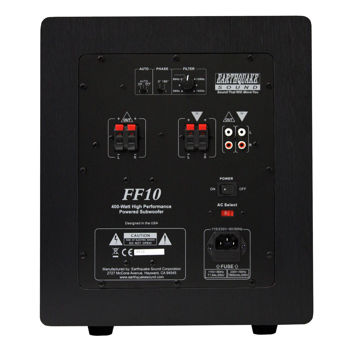 Earthquake FF10 - Subwoofer - AVStore