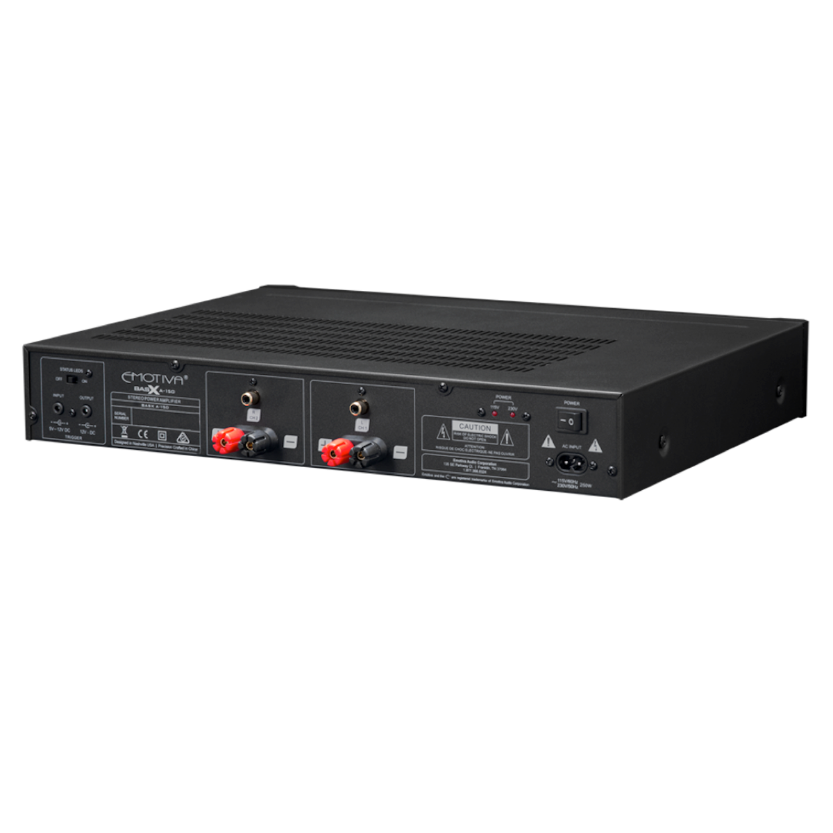 Emotiva A-150 - Stereo Power Amplifier - AVStore