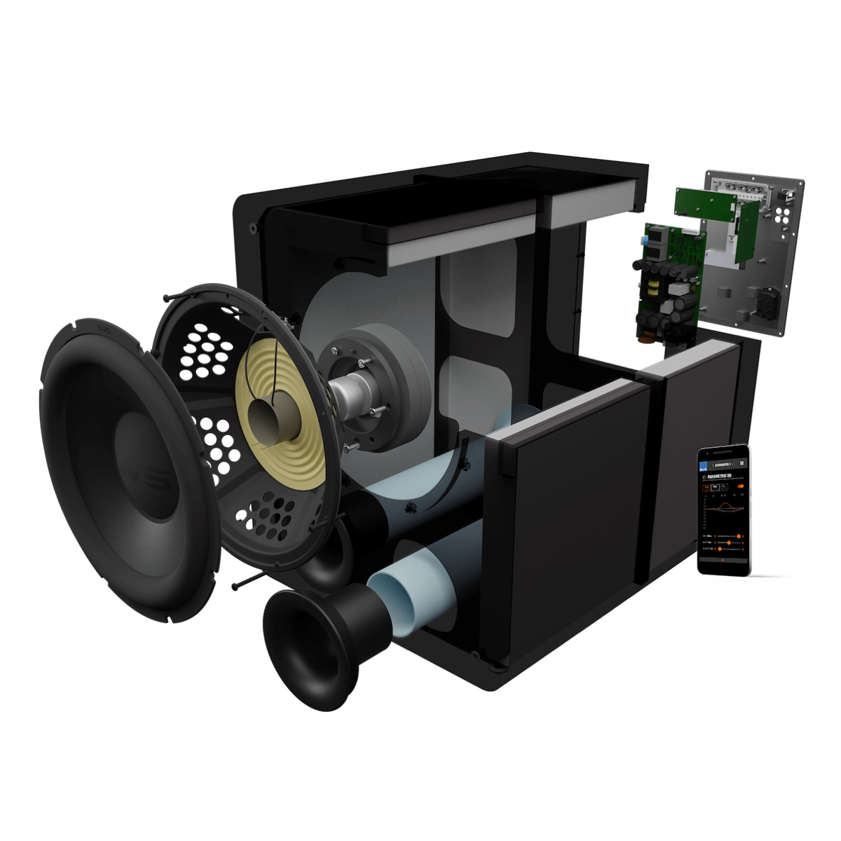SVS Sound PB-2000 Pro - Subwoofer - Black Ash - AVStore