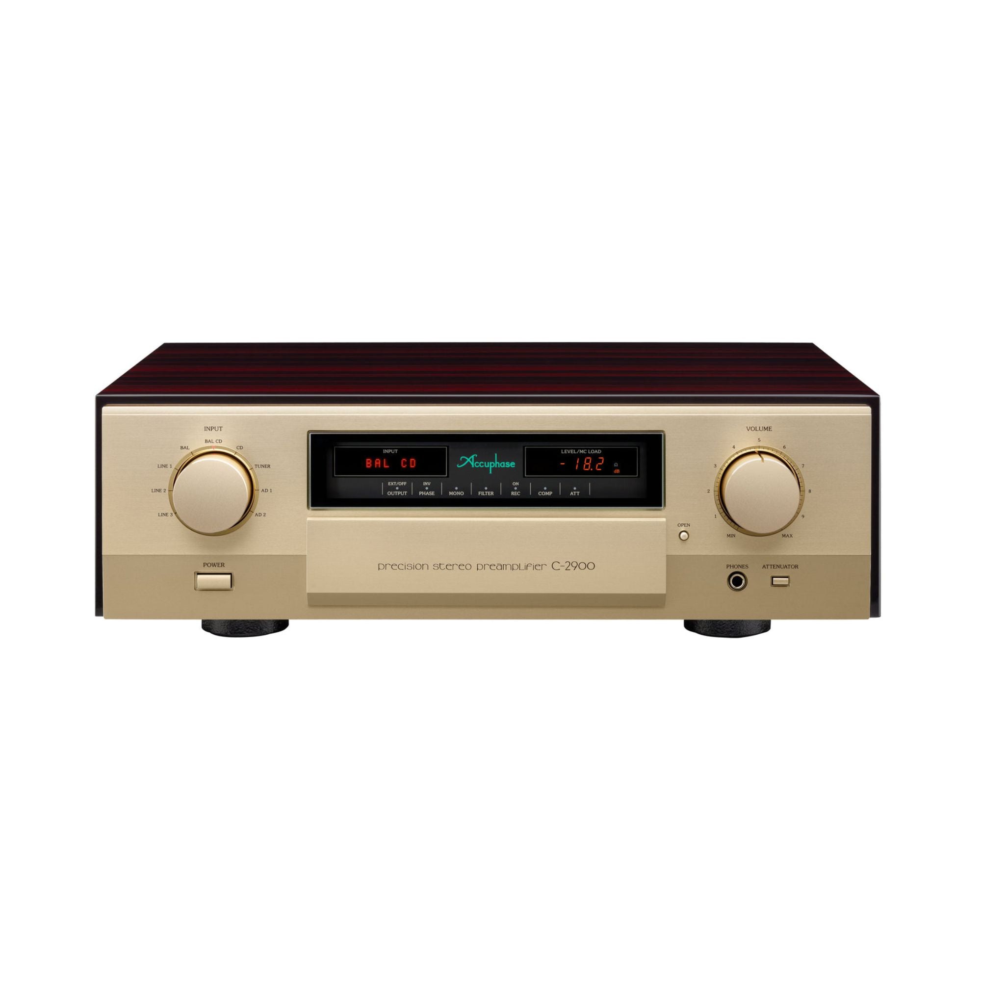 Accuphase Laboratory C-2900 - Precision Stereo Preamplifier, Accuphase Labs, Audio Amplifiers - AVStore.in