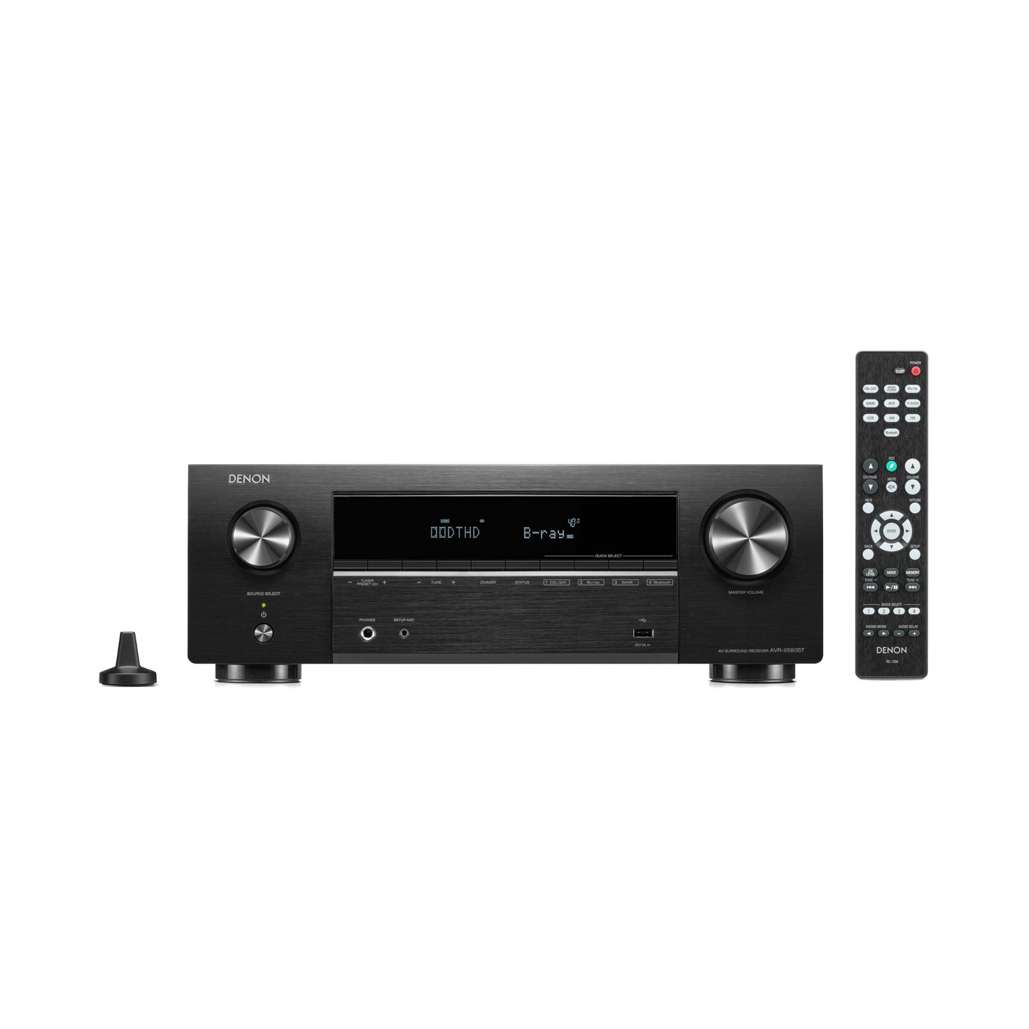 Denon AVR-X580BT - 5.2 Channel 8K AV Receiver