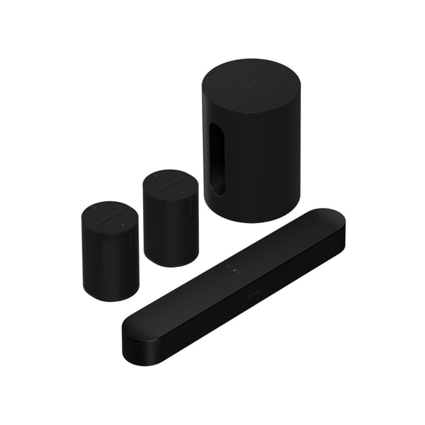 Sonos Immersive Set with Beam,Sub Mini and 2 x Era100, SONOS, Home Theatre Package - AVStore.in