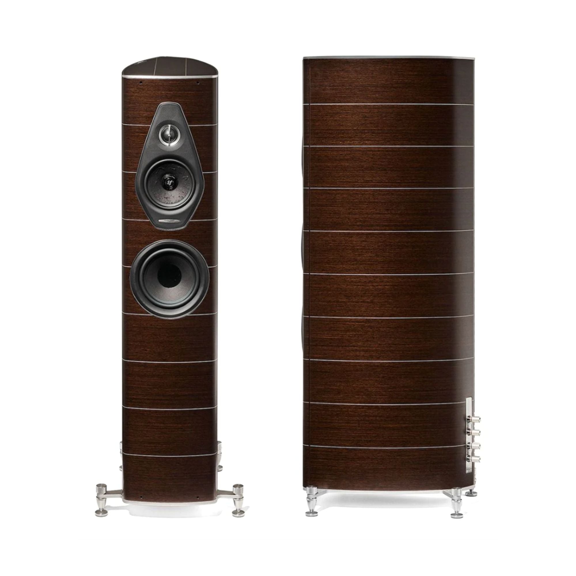 Sonus Faber Olympica Nova II Floor Standing Speaker Pair Wenge Wood