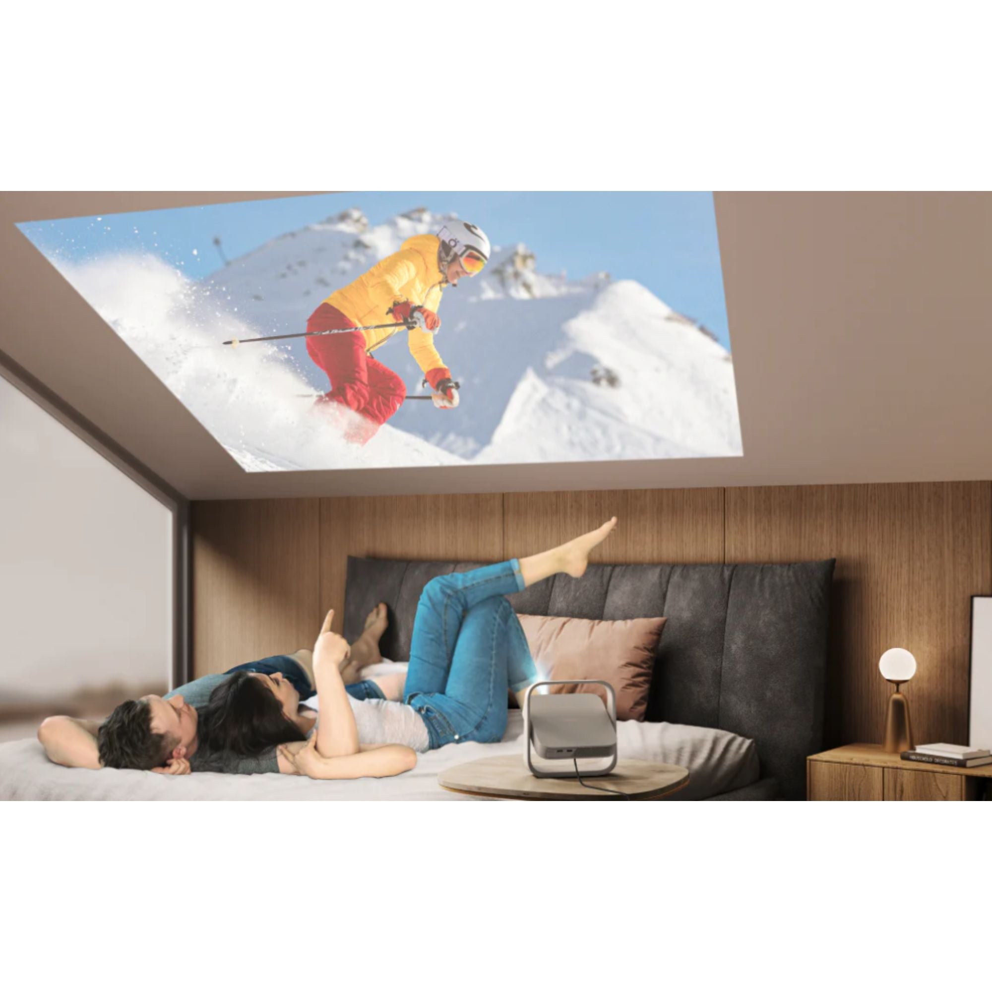XGIMI Elfin Flip - 1080P Full HD DLP Portable Projector