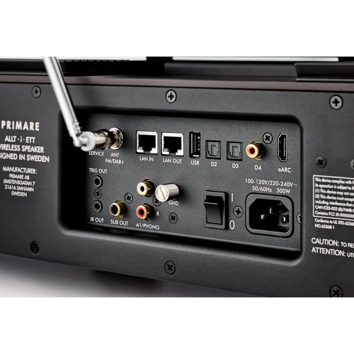 Primare Allt-i-Ett All-in-One Wireless Streaming Speaker