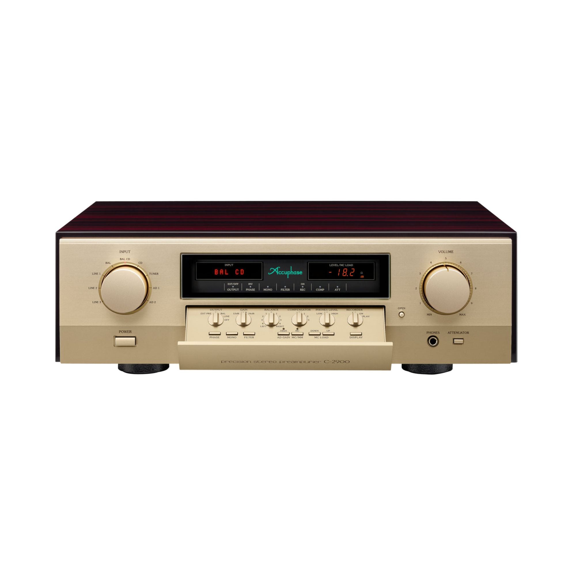 Accuphase Laboratory C-2900 - Precision Stereo Preamplifier, Accuphase Labs, Audio Amplifiers - AVStore.in