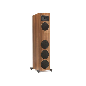 Walnut floor standing store speakers