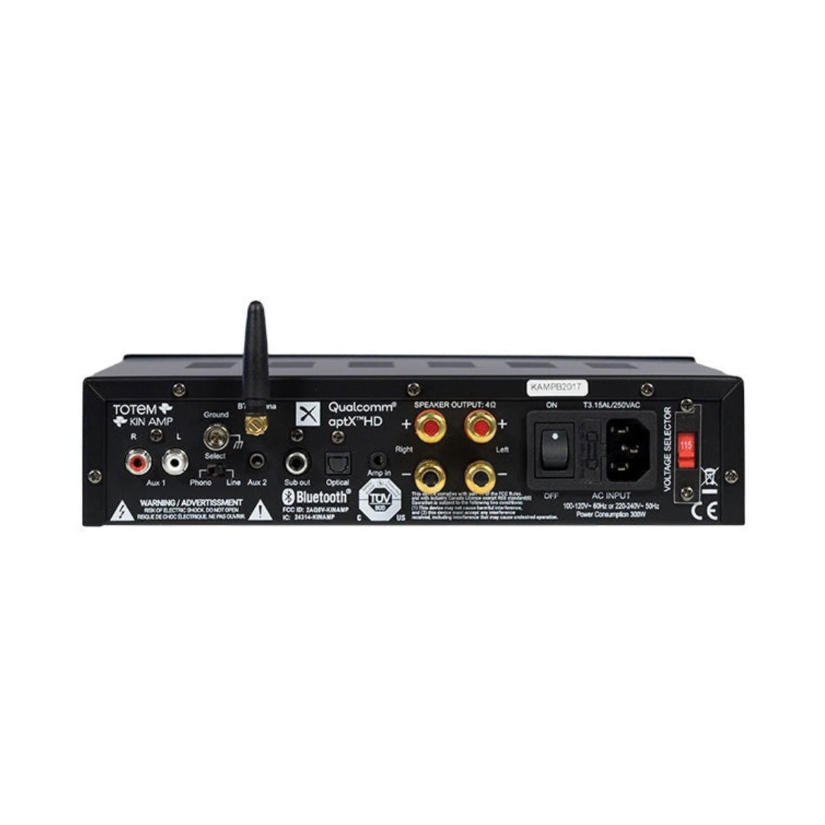 Totem Acoustic KIN AMP Bluetooth Stereo Amplifier