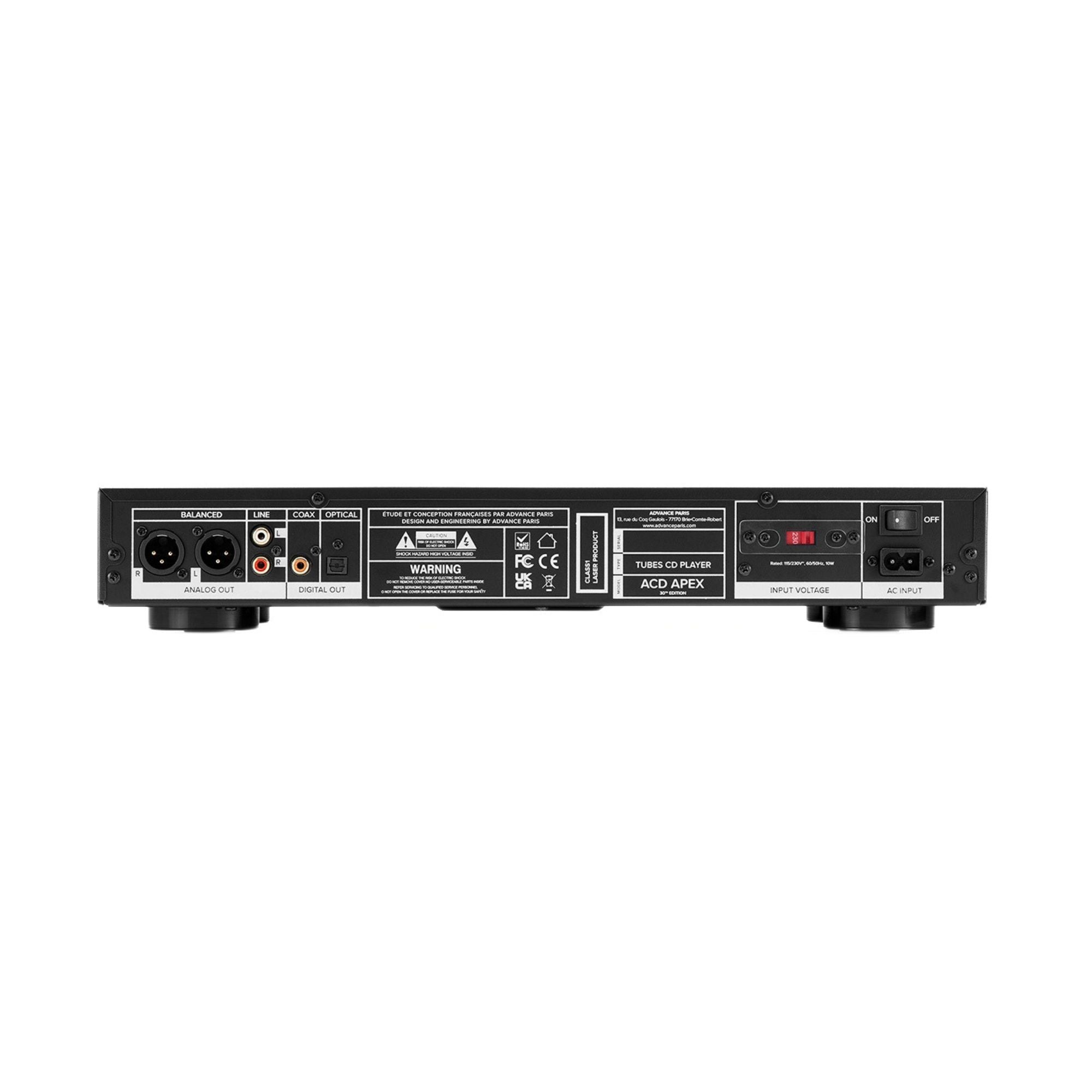 Advance Paris ACD APEX CD Player