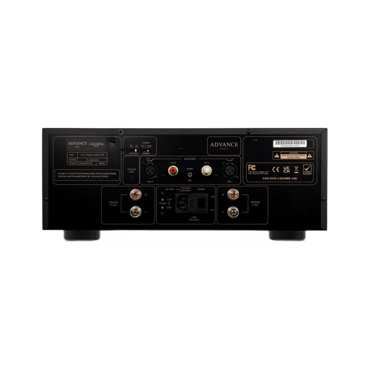 Advance Paris X-A160 EVO Power Amplifier