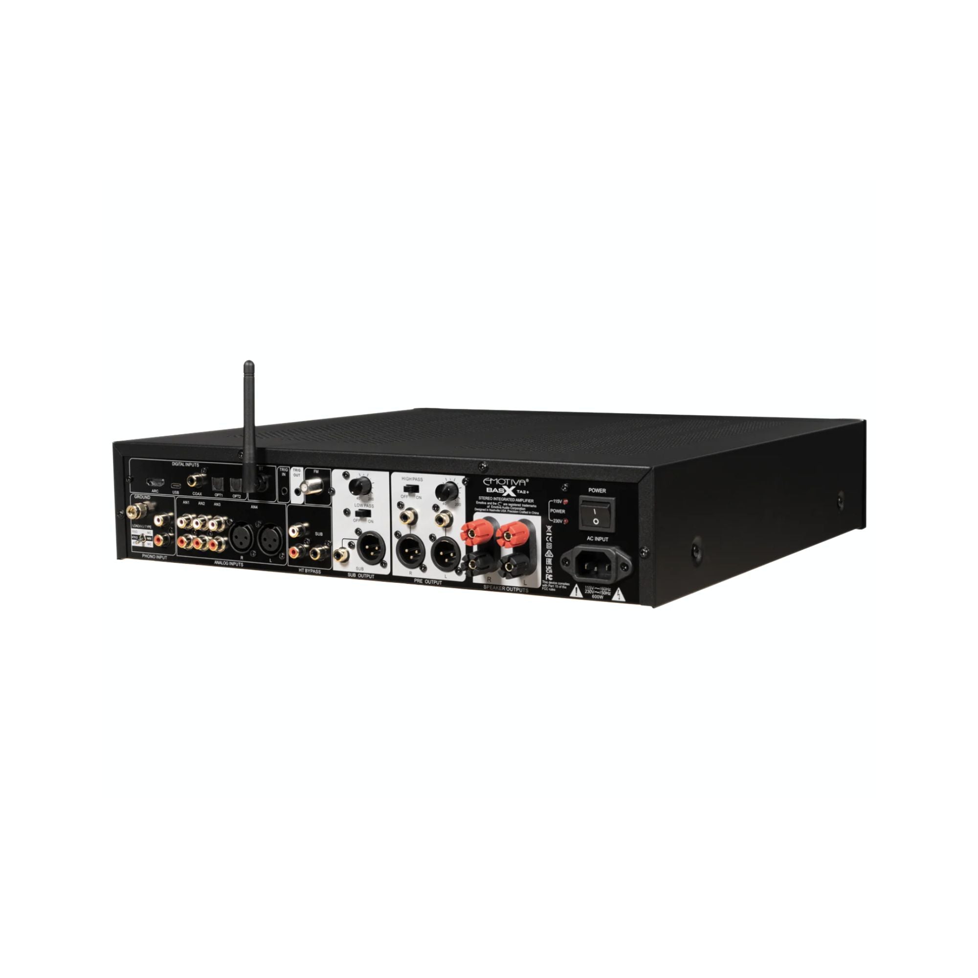 Emotiva BasX TA2 Plus Stereo Integrated Amplifier, Emotiva, Power Amplifier - AVStore.in