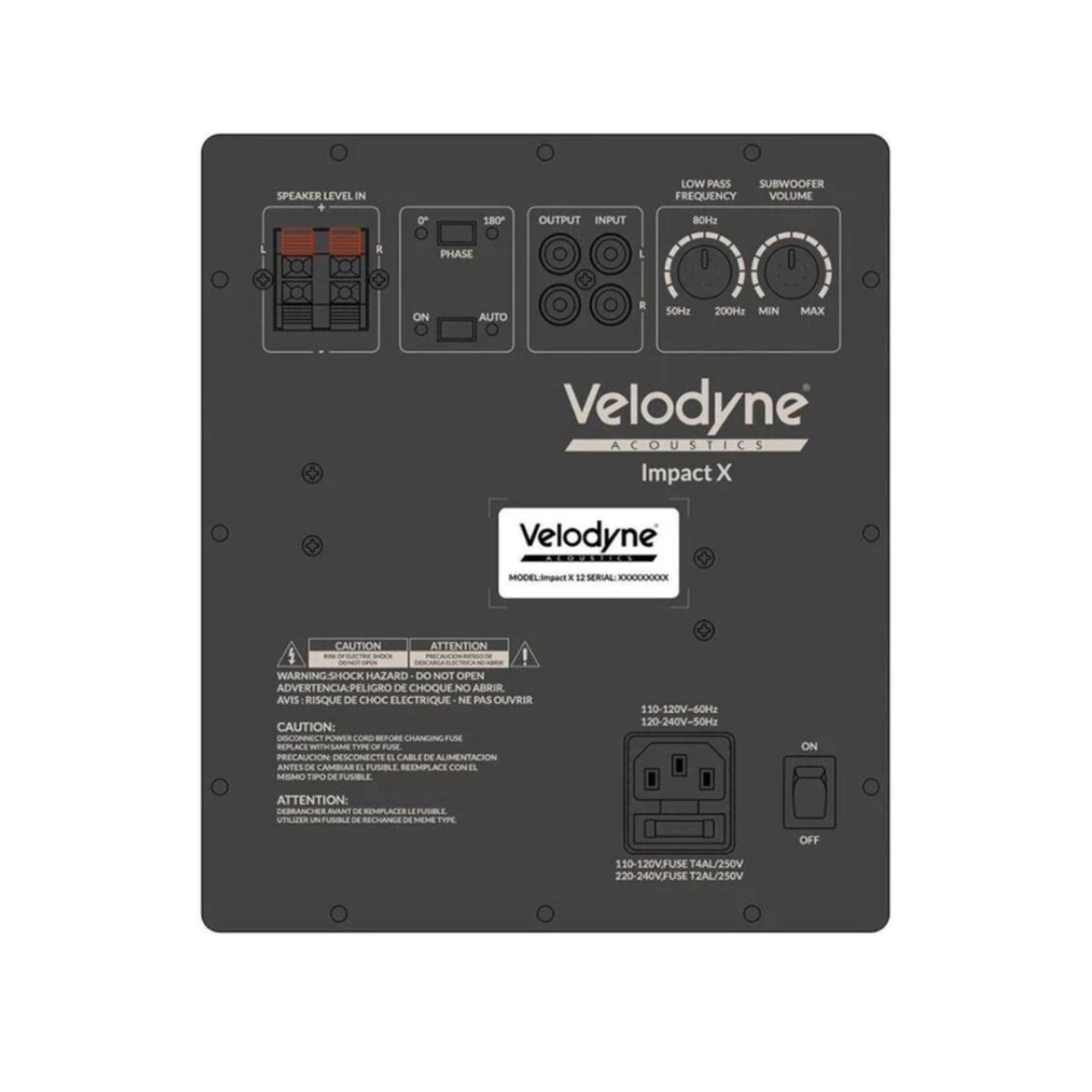 Velodyne Acoustics Impact X 15 - Active Subwoofer