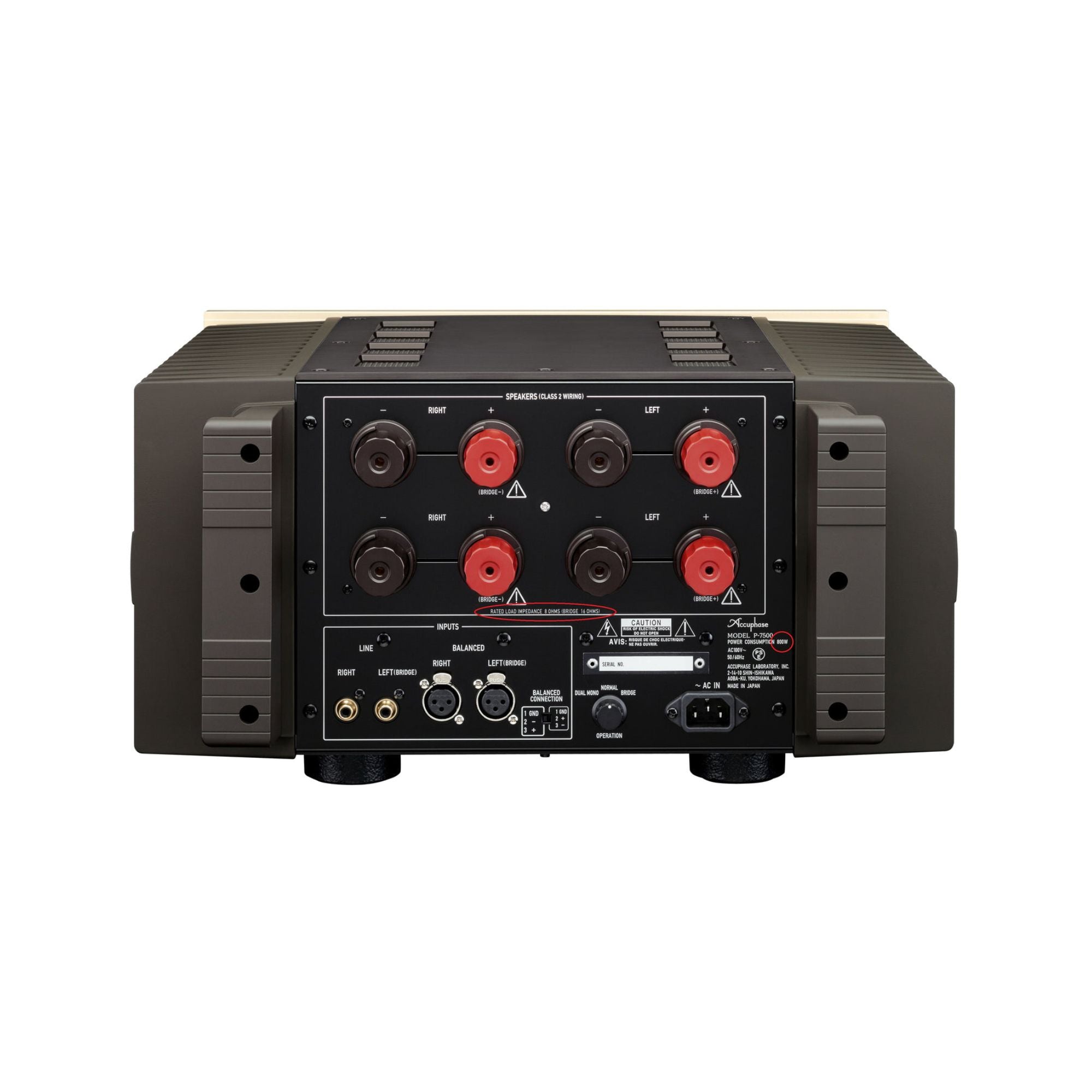 Accuphase Laboratory P-7500 Class AB Stereo Power Amplifier, Accuphase Labs, Power Amplifier - AVStore.in
