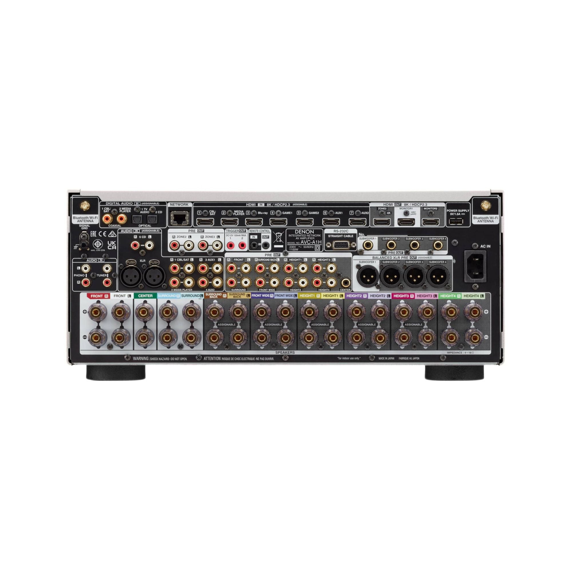 Denon AVC-A1H - 15.4 Channel 8K AV Receiver
