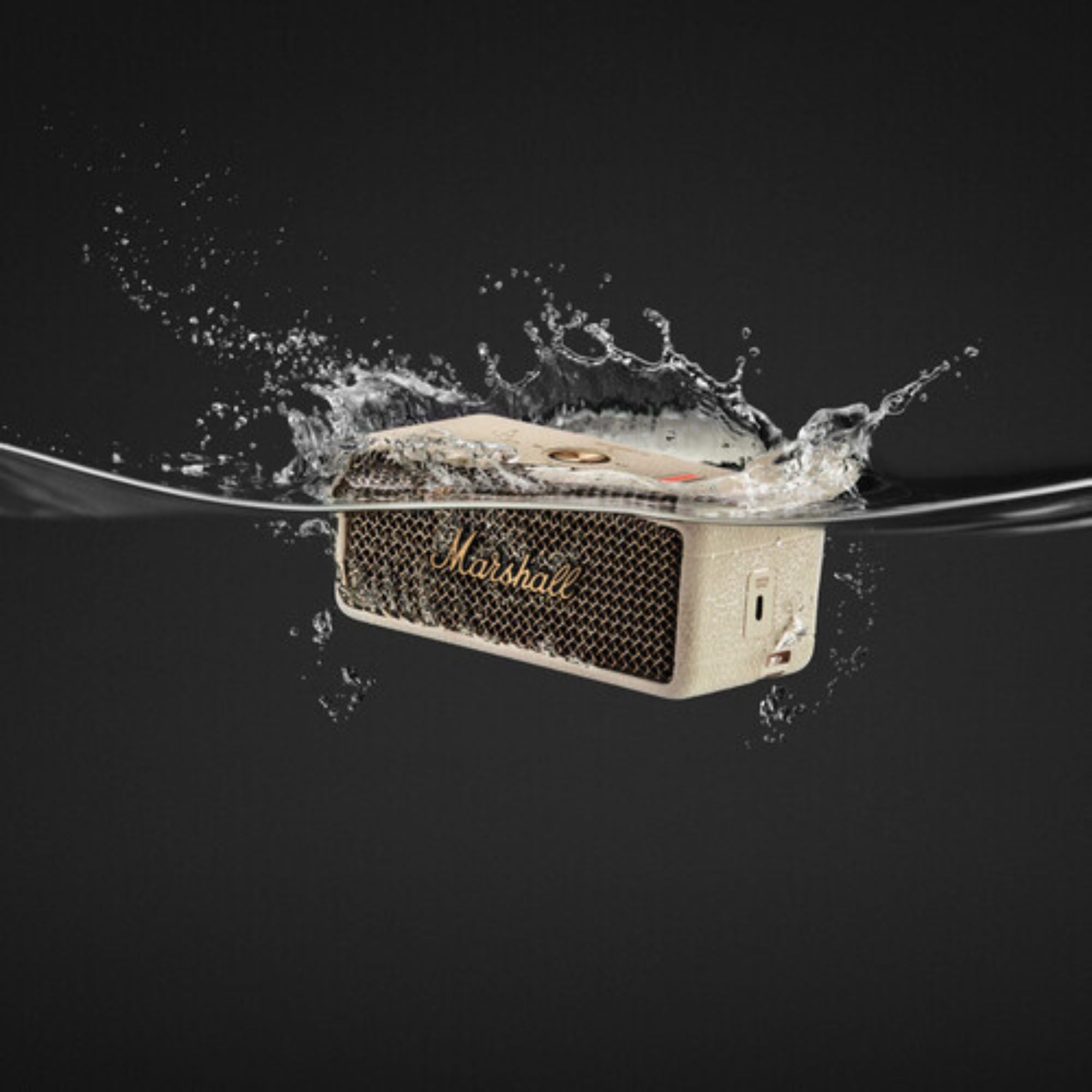 Marshall Emberton III ホワイト Marshall Emberton III Portable Waterproof Wireless Speaker